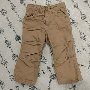 Old Navy Boys Khaki Pants, jersey lined